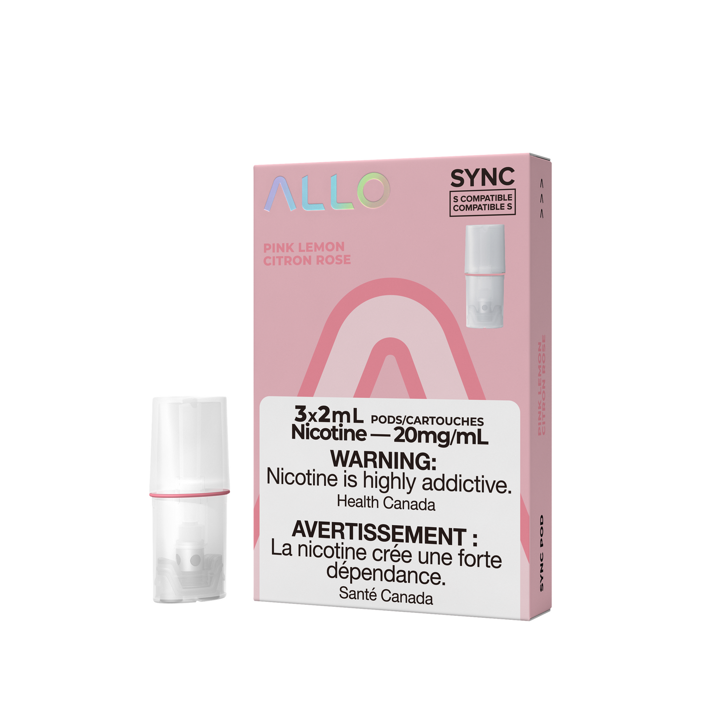 Allo Sync Pod - Pink Lemon