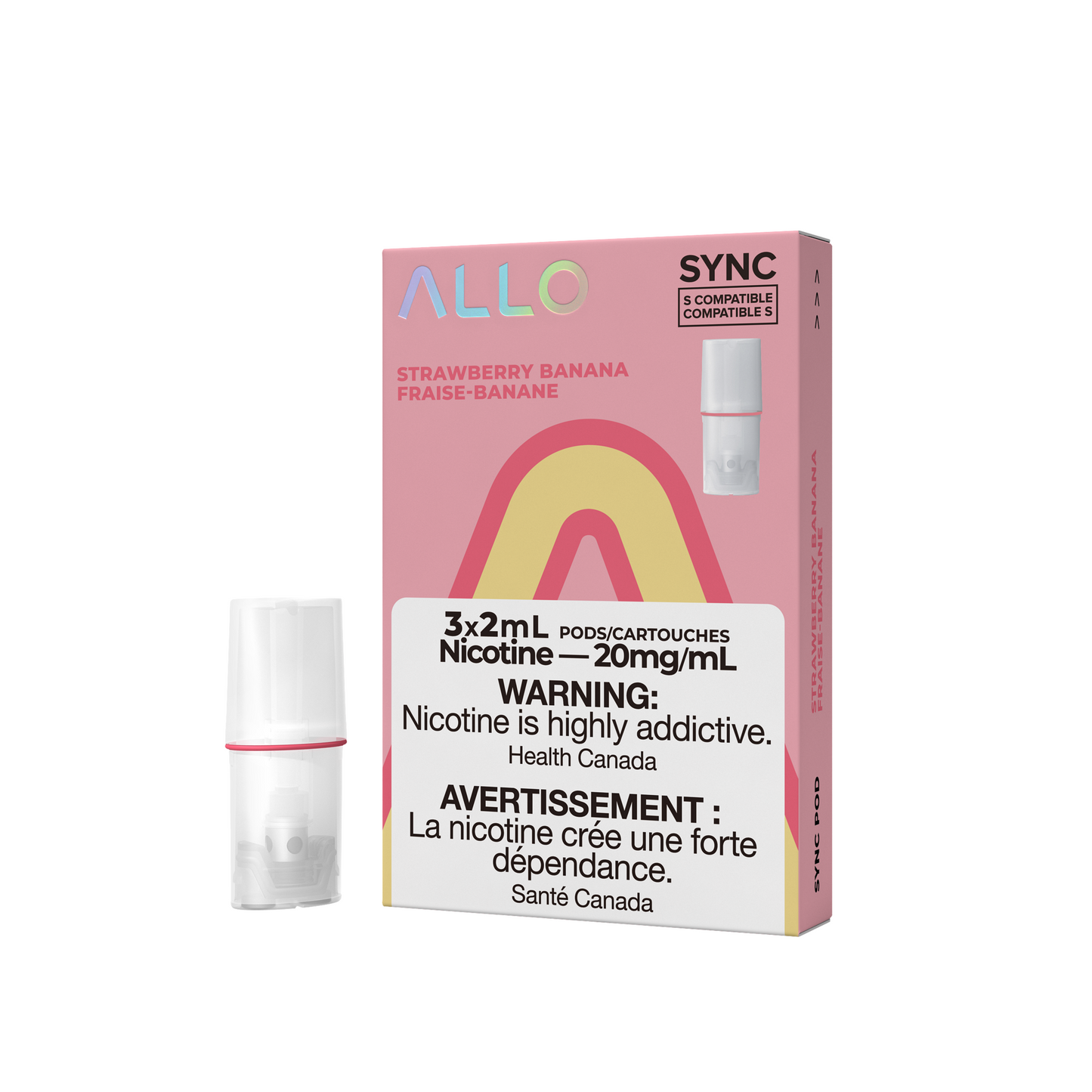 Allo Sync Pod - Strawberry Banana