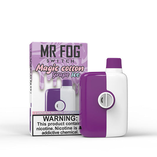 Mr Fog Switch 5500 - Magic Cotton Grape Ice
