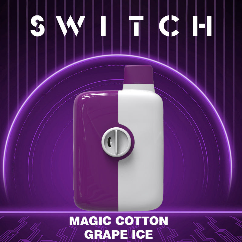 Mr Fog Switch 5500 - Magic Cotton Grape Ice – Premium Vape