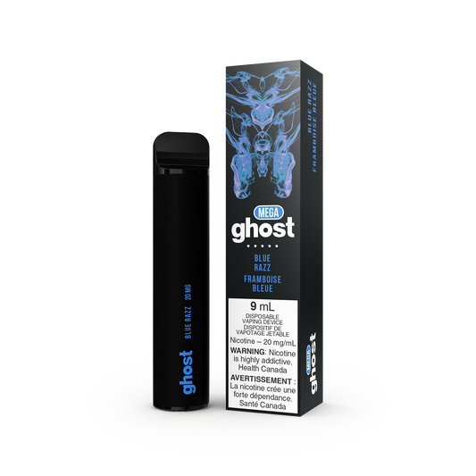 Ghost Mega Disposable - Blue Razz