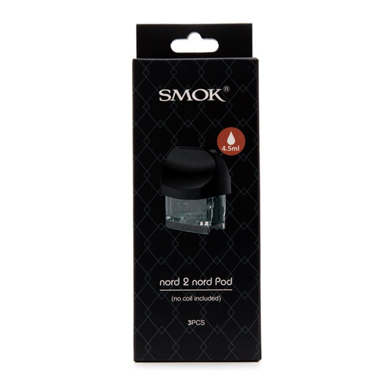 Smok Nord 2 Replacement Pods 3 Pack