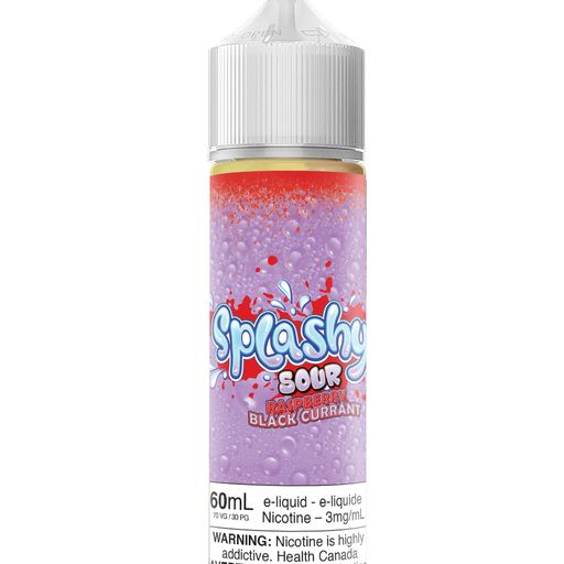 Splashy - Raspberry Blackcurrant Sour 60ml