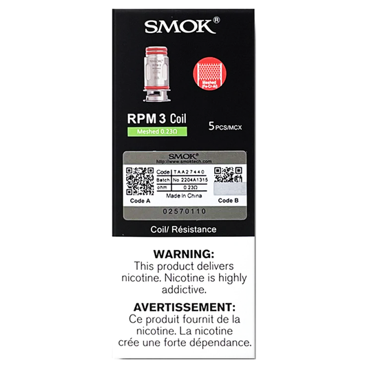 Smok RPM 3 Coils 5 Pack