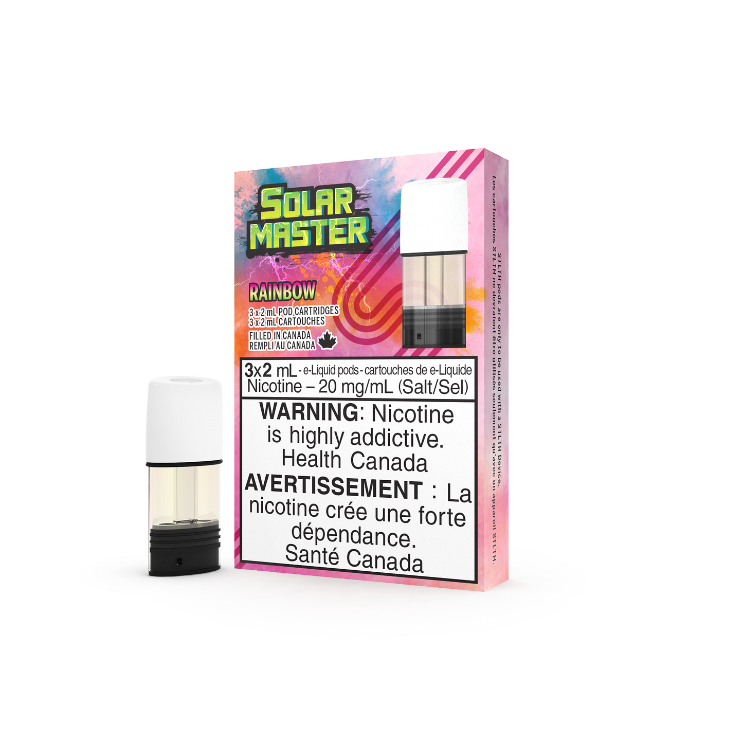 STLTH Pod Pack Solar Master - Rainbow