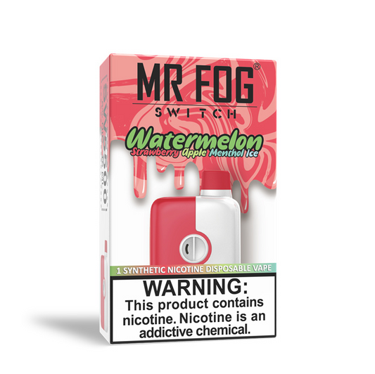Mr Fog Switch 5500 - Watermelon Strawberry Apple Menthol Ice
