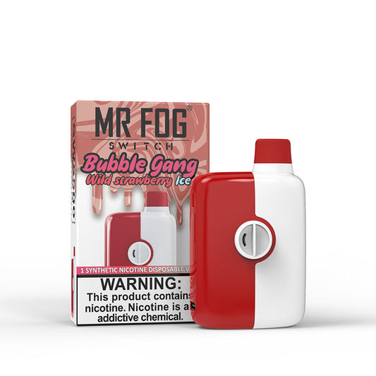 Mr Fog Switch 5500 - Bubble Gang Wild Strawberry Ice