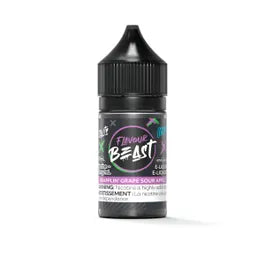 Flavour Beast Salt 30mL - Grapplin’ Grape Sour Apple Iced