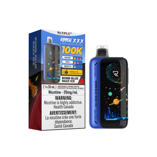 Ripper XXX - Bomb Blue Razz Ice
