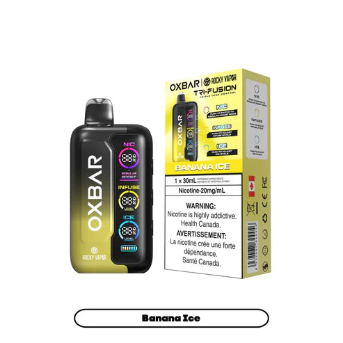Oxbar Tri Fusion - Banana Ice