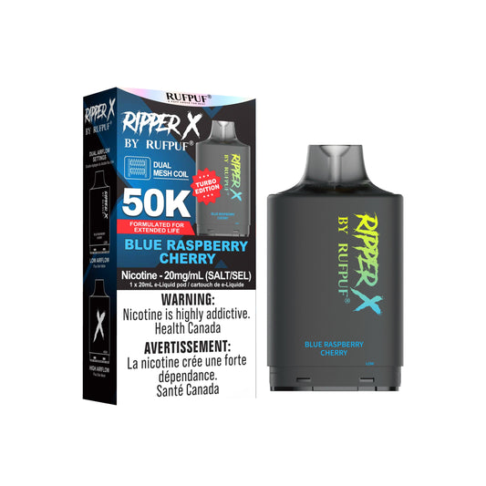 Ripper X 50K - Blue Raspberry Cherry