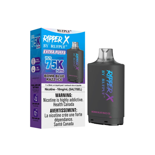 Ripper X 75K - Blue Razz Ice (10mg)