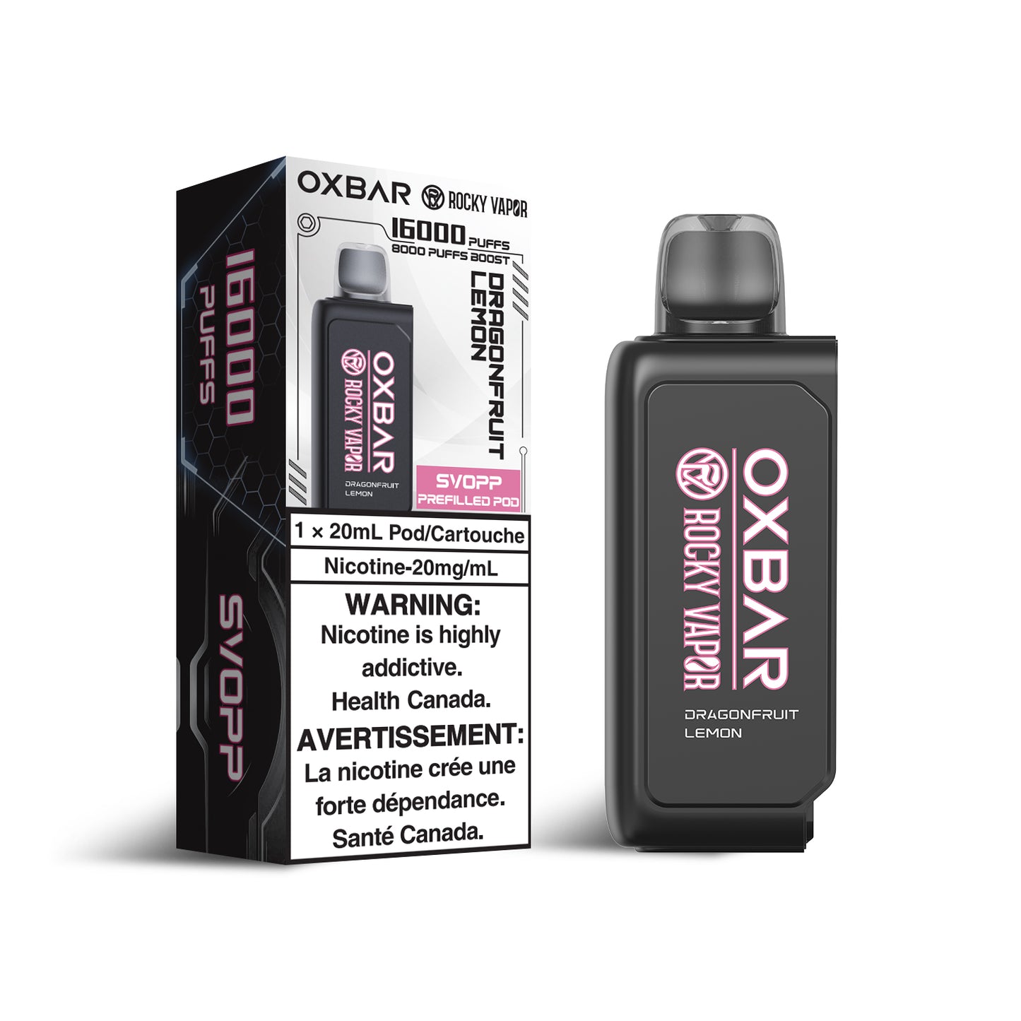 OXBAR SVOPP 16K - Dragonfruit Lemon