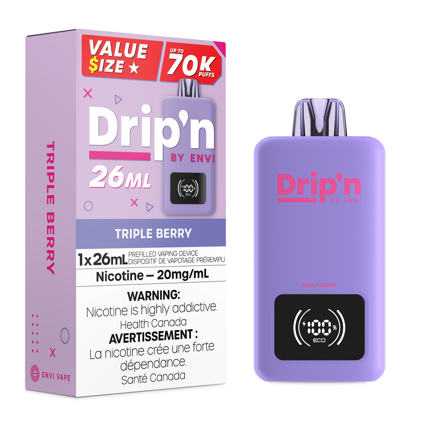 Drip'n 70k - Tripple Berry
