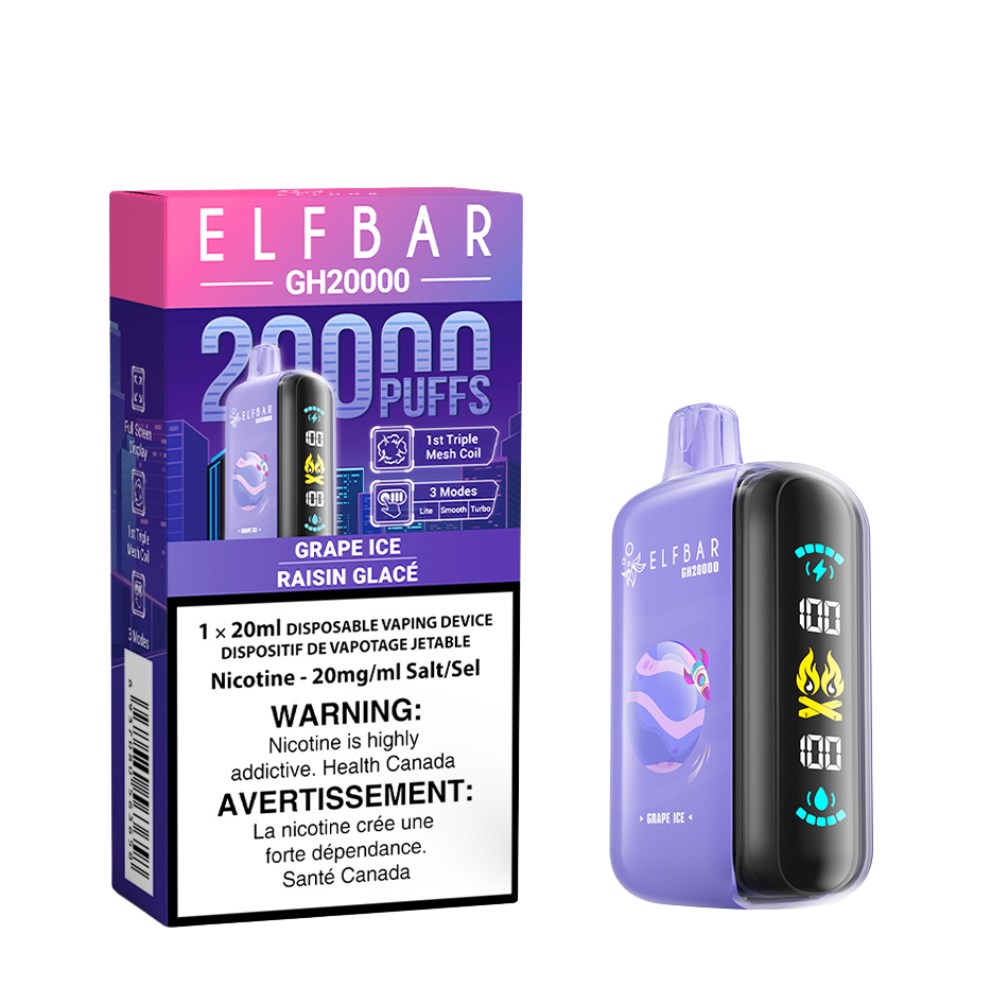 Elf Bar 20k - Grape Ice