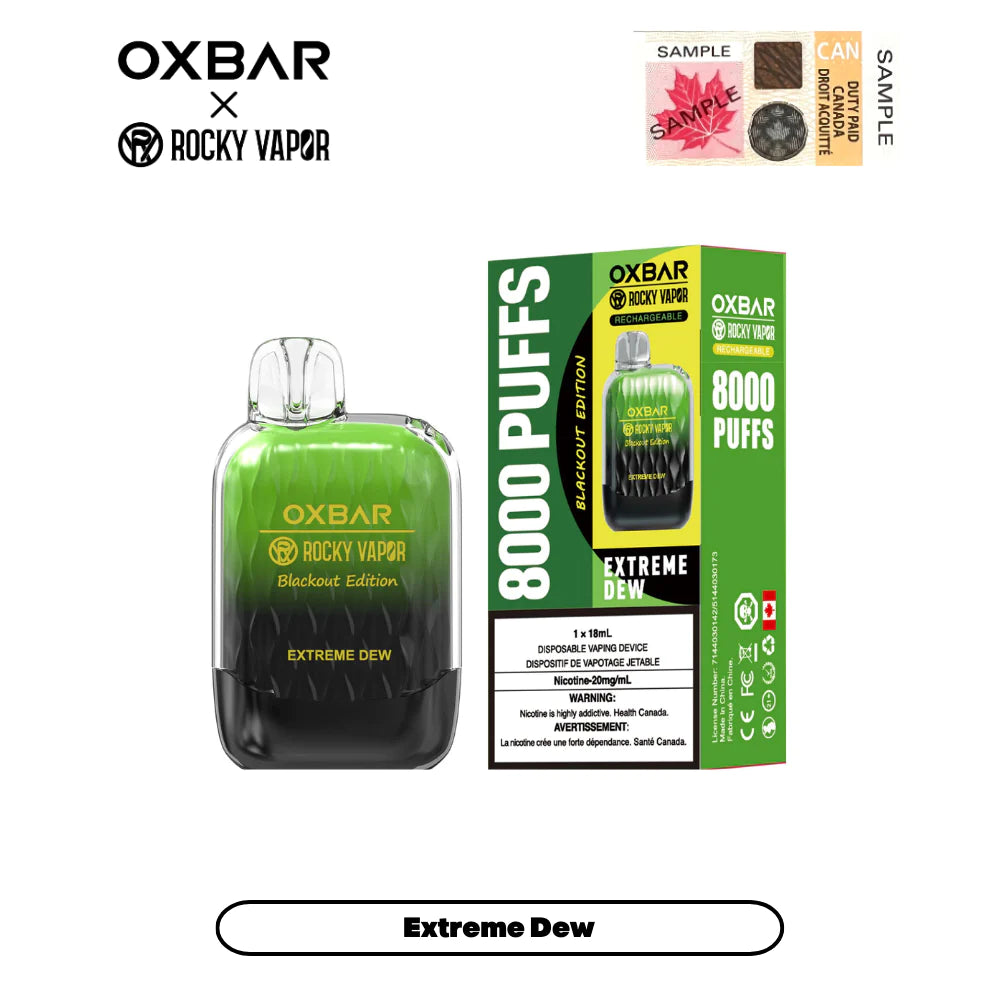 OXBAR 8000 - Extreme Dew