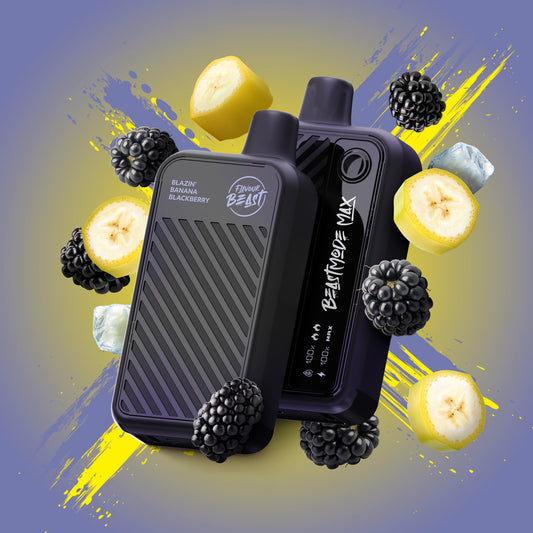 Flavour Beast Mode Max 18k - Blazin' Banana Blackberry