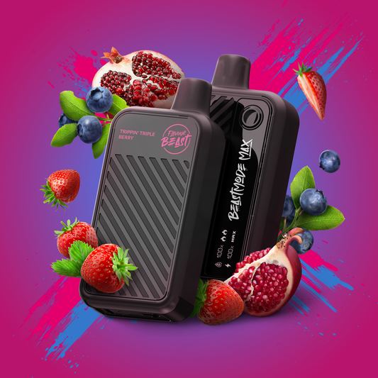 Flavour Beast Mode Max 18k - Trippin' Triple Berry