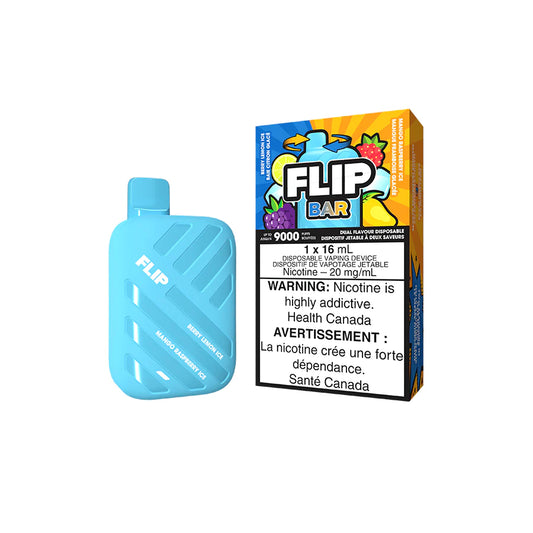 FLIP BAR 2-IN-1 -  Berry Lemon Ice & Mango Raspberry Ice