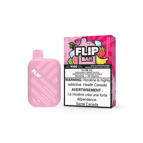 FLIP BAR 2-IN-1 - Passion Punch Ice & Razz Nana Ice