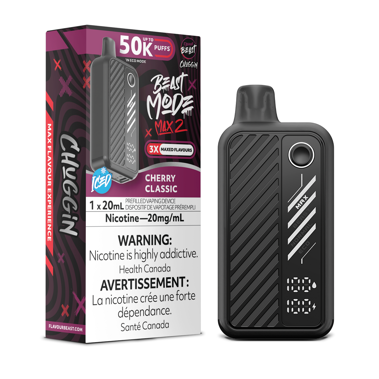 Beast Mode Max 2 50k - Cherry Classic Iced