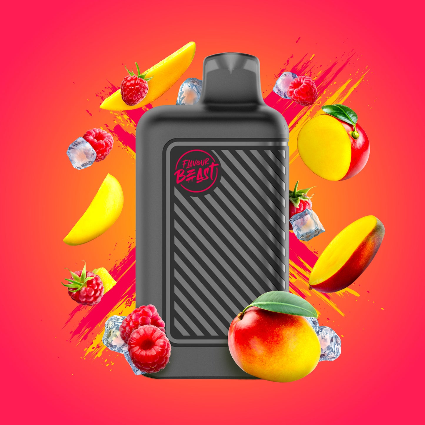 Flavour Beast Mode 8000 - Ragin' Razz Mango Iced