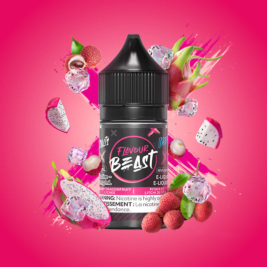 Flavour Beast Salt 30mL - Dreamy Dragonfruit Lychee Iced