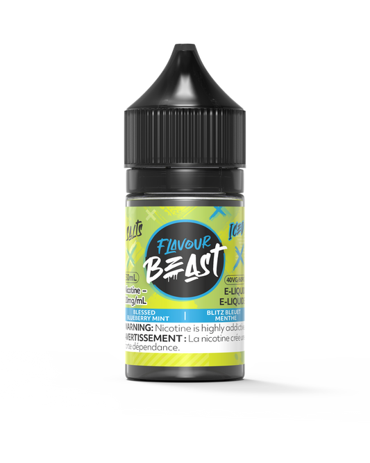 Flavour Beast Salt 30mL - Blessed Blueberry Mint Iced