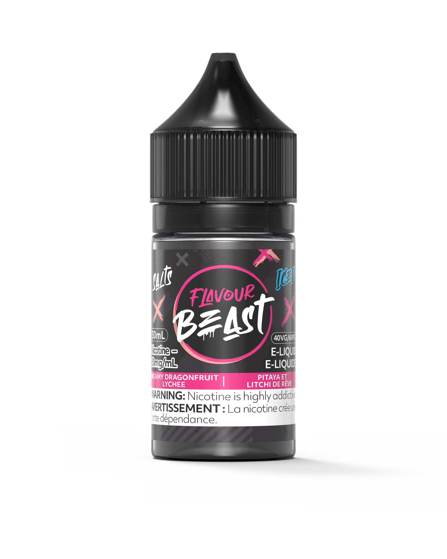 Flavour Beast Salt 30mL - Dreamy Dragonfruit Lychee Iced