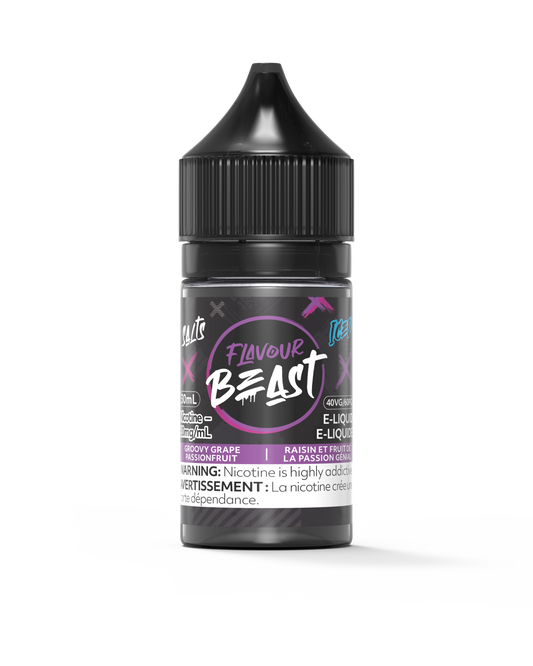 Flavour Beast Salt 30mL - Groovy Grape Passionfruit Iced