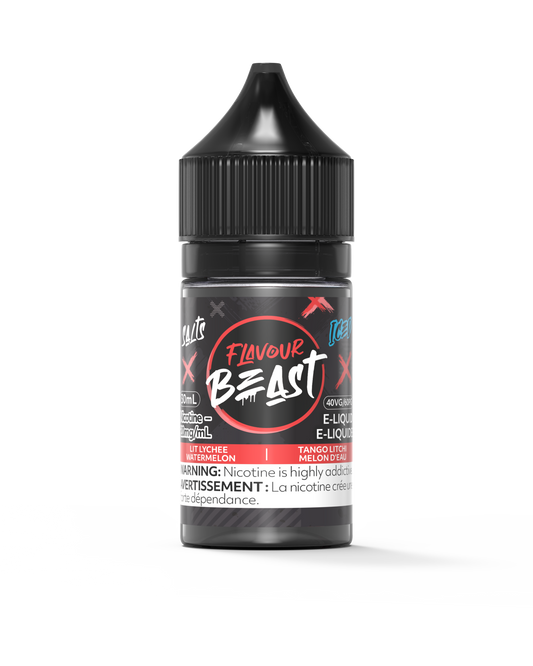 Flavour Beast Salt 30mL - Lit Lychee Watermelon Iced