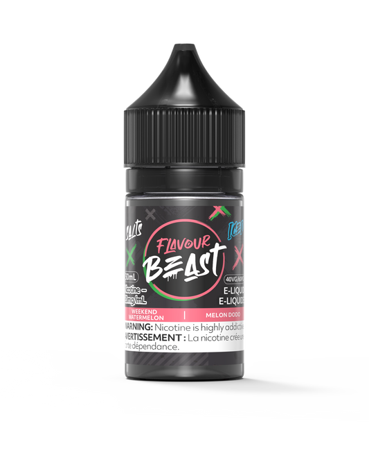 Flavour Beast Salt 30mL - Weekend Watermelon Iced