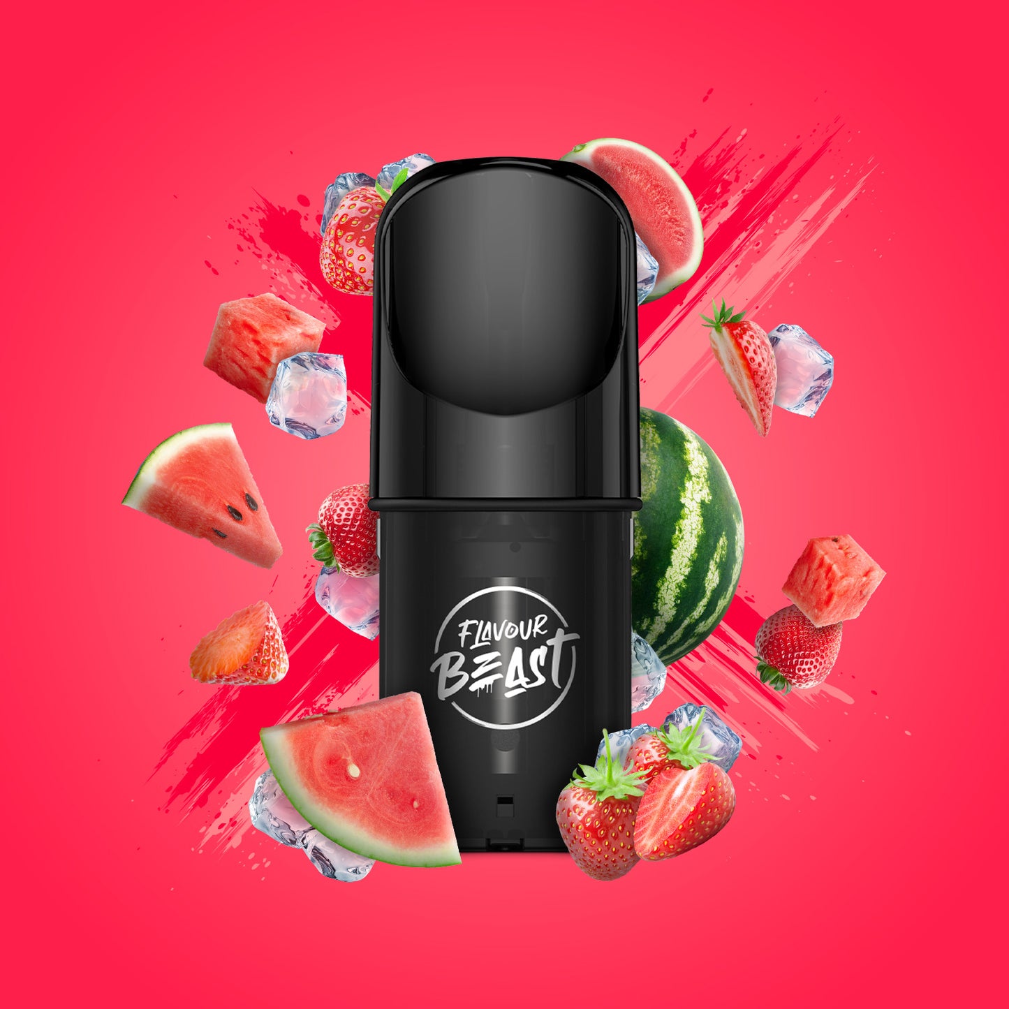 Flavour Beast Pod Pack - Savage Strawberry Watermelon Iced