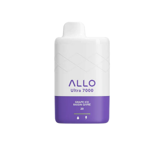 Allo 7000 Disposable - Grape Ice