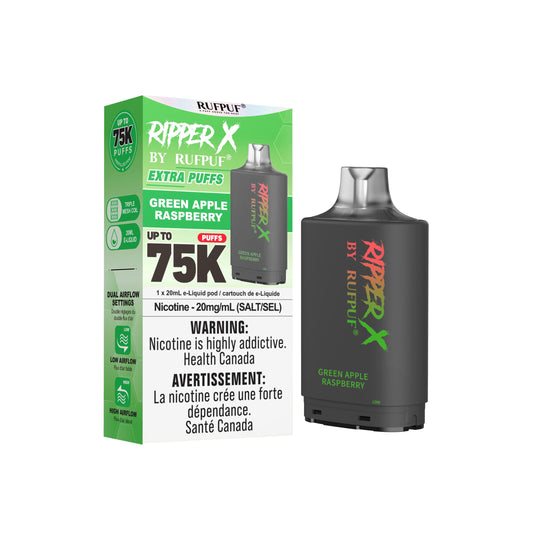 Ripper X 75K - Green Apple Raspberry