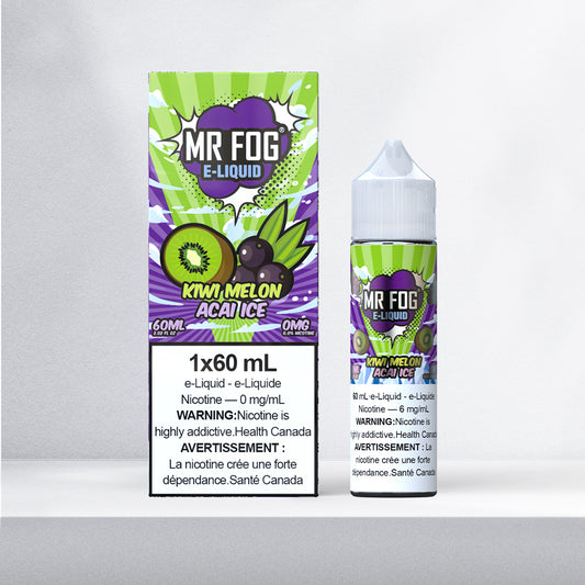 Mr.Fog E-Liquid - Kiwi Melon Acai Ice 60mL