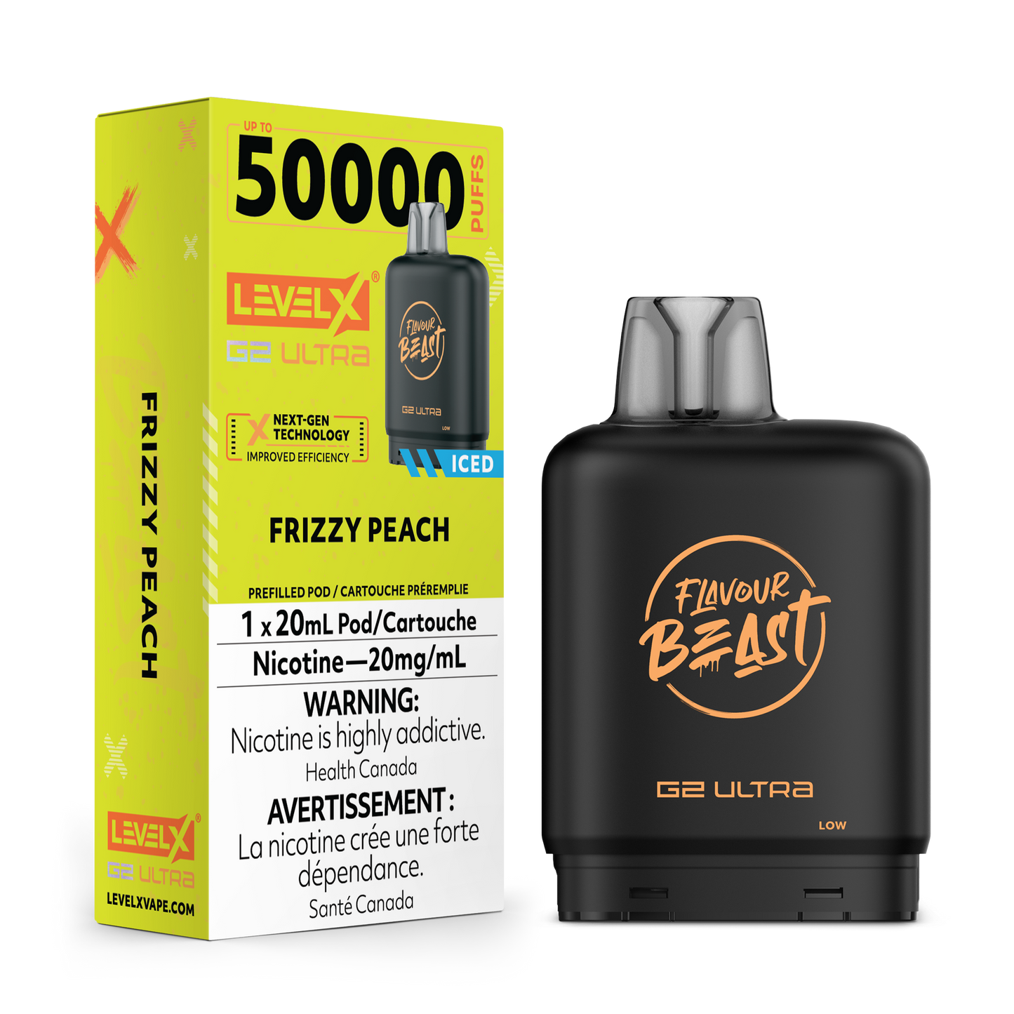Level X Ultra 50k - Frizzy Peach