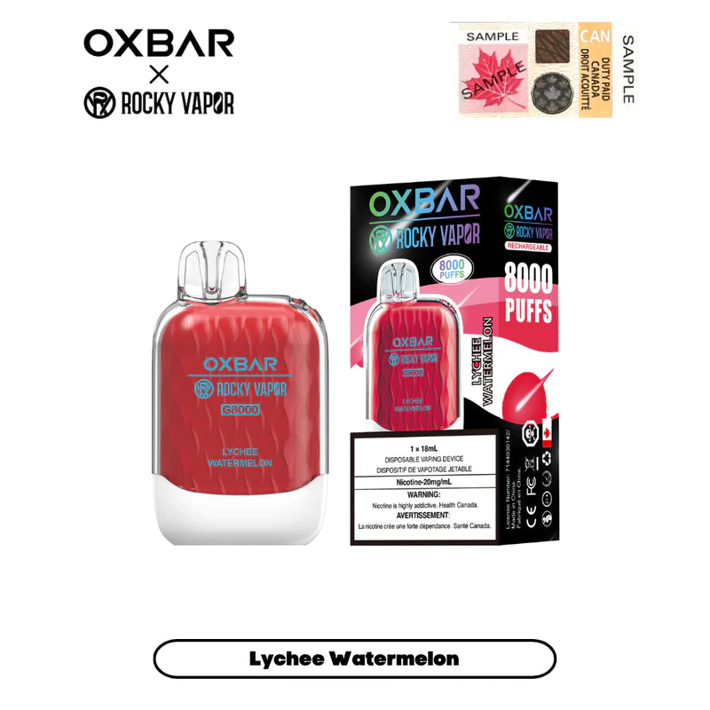 OXBAR 8000 - Lychee Watermelon