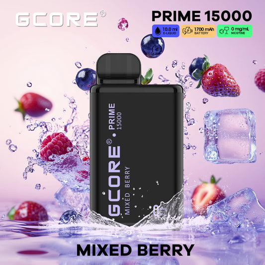 Gcore Prime 15K 0mg - Mixed Berries