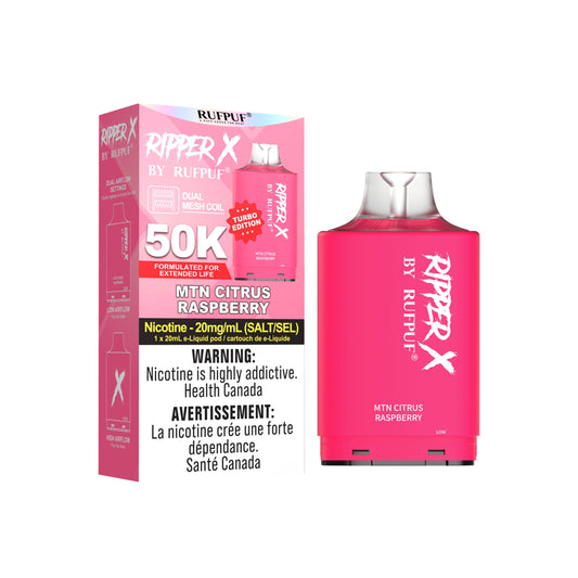 Ripper X 50K - MTN Citrus Raspberry