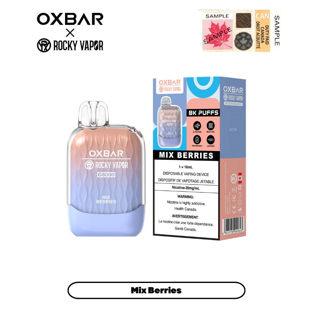 OXBAR 8000 - Mix Berries