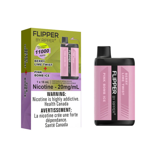 Flipper - Pink Bomb Ice - Berry Lime Twist