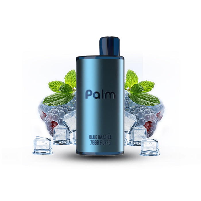 Pop Palm 7000 - Blue Razz Ice