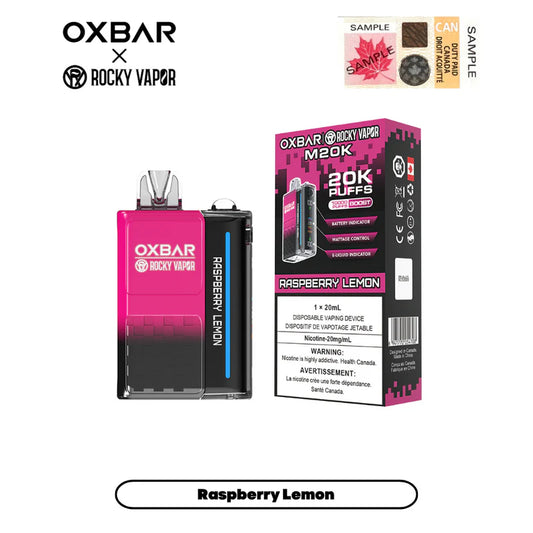 Oxbar M20K - Raspberry Lemon