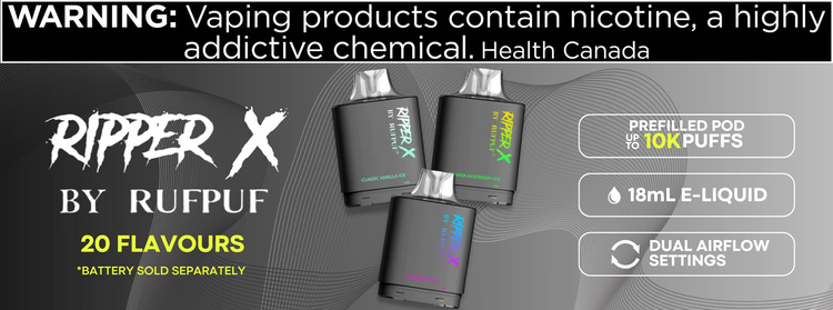 Ripper X Premium Vape Shop Online Canada