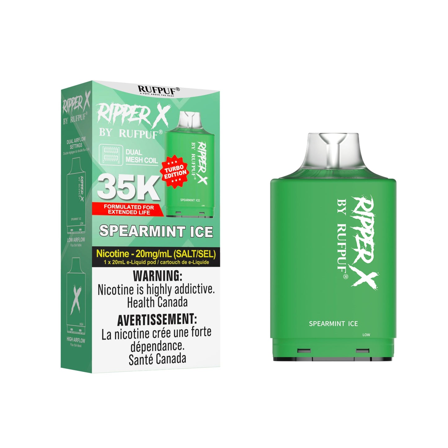 Ripper X 35K - Spearmint Ice