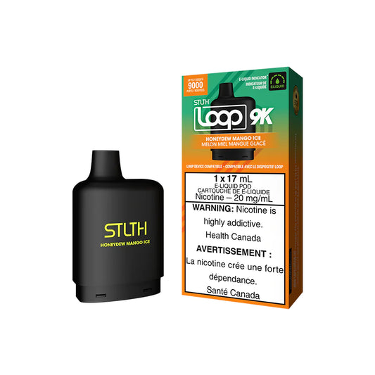 Stlth Loop 9K Pod - Honeydew Mango Ice