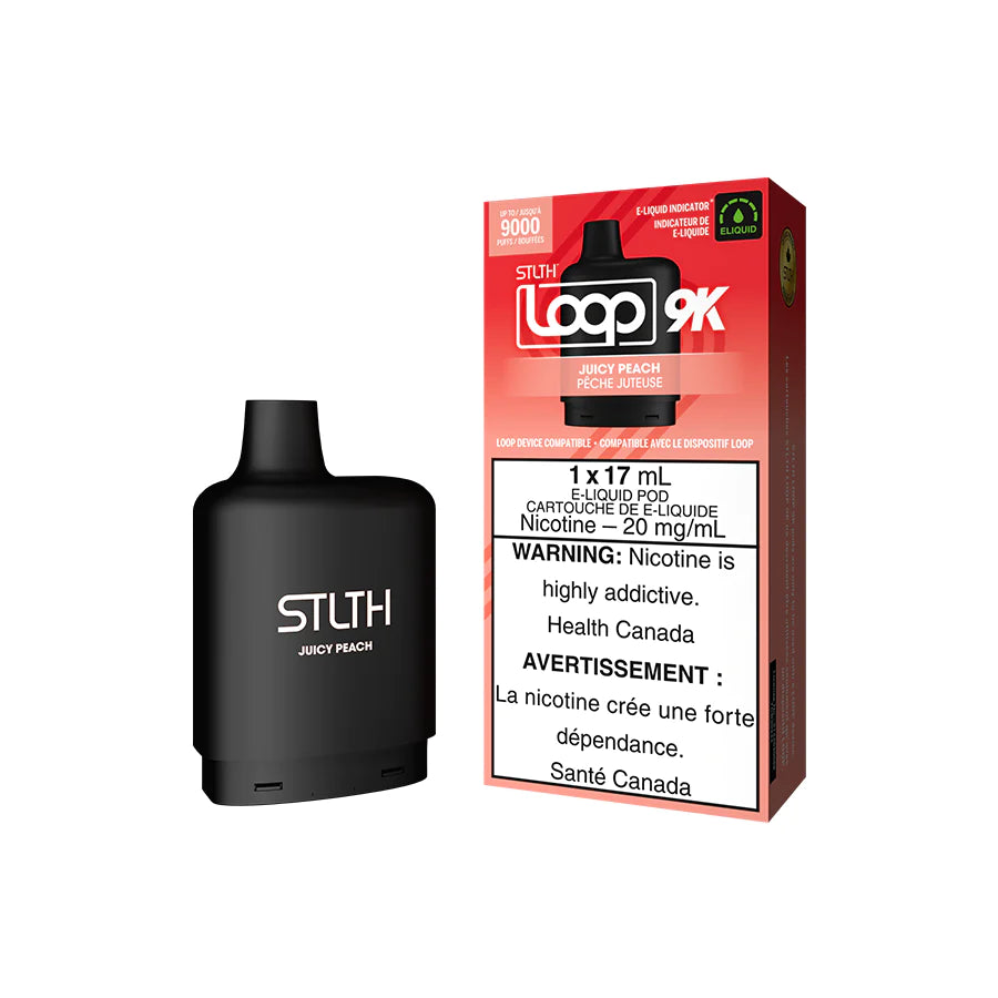 Stlth Loop 9K Pod - Juicy Peach