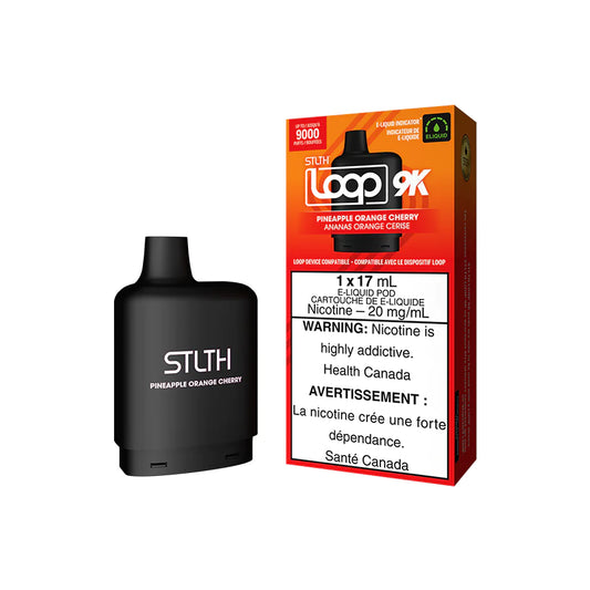 Stlth Loop 9K Pod - Pineapple Orange Cherry