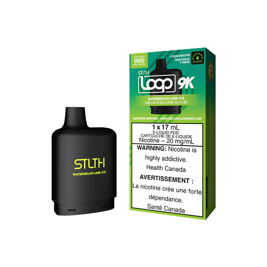 Stlth Loop 9K Pod - Watermelon Lime Ice